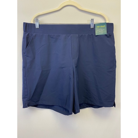 tek gear Pants - Tek Gear Golf Shorts Athleisure Performance Mid Rise Navy XL NWT